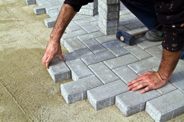 Concrete Paver Installation in Vancouver