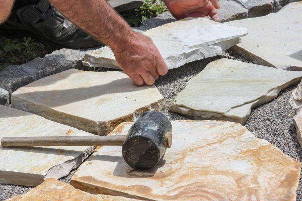 Stone Sidewalk Installation in Vancouver
