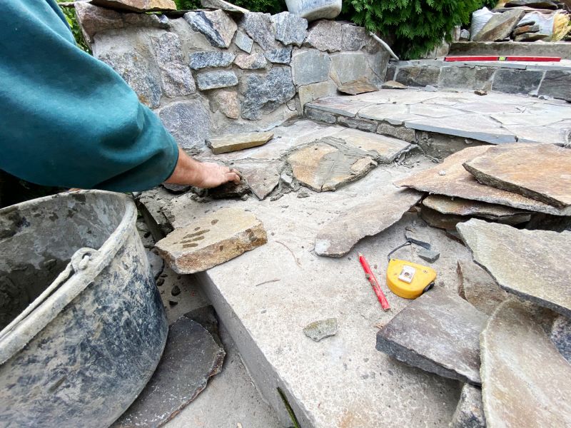 Stone Patio Replacement